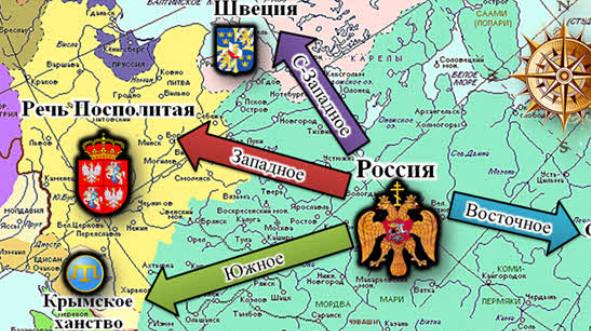 Тест Внешняя политика в  России в XVII веке